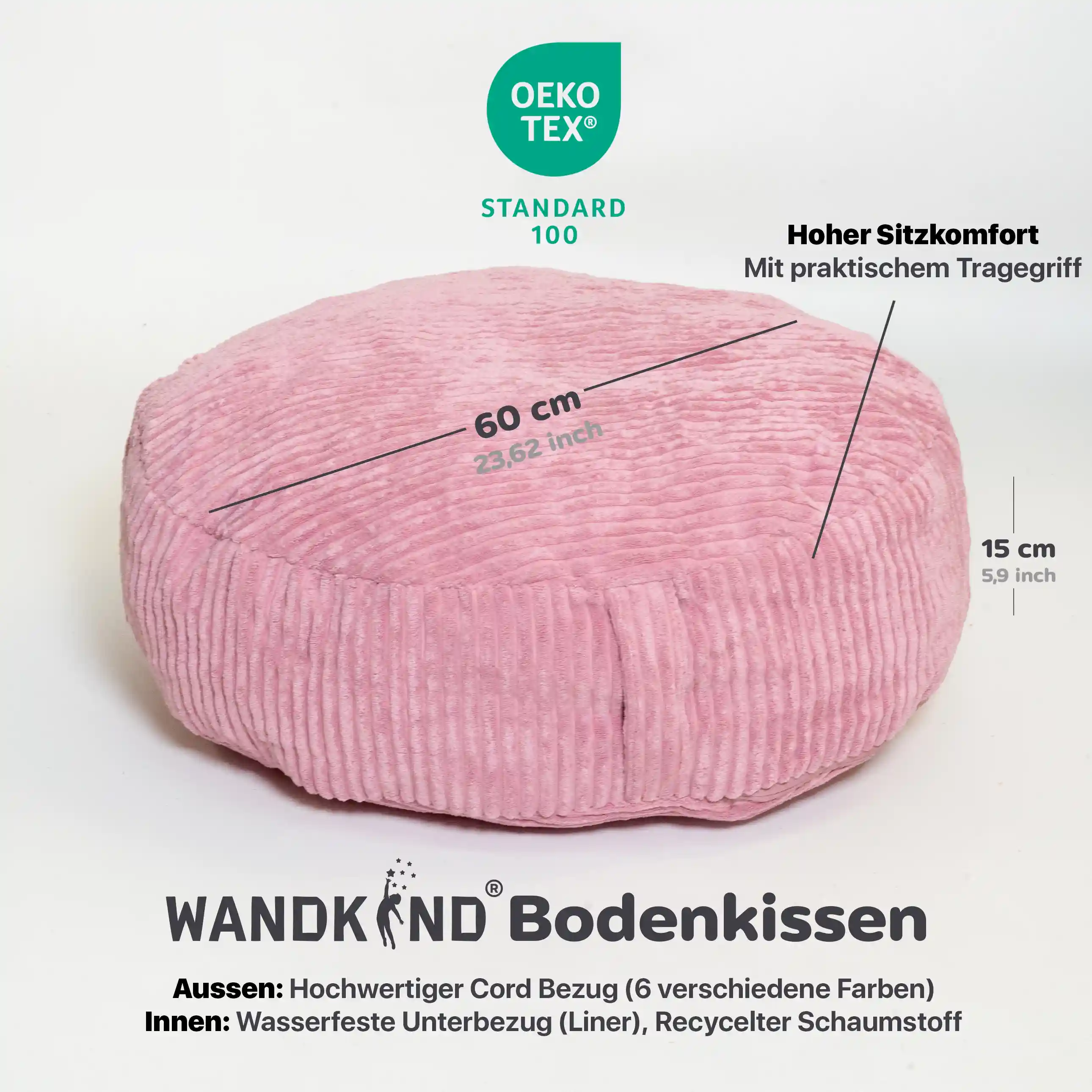 Bodenkissen Rund für Kinder » Hier kaufen!
