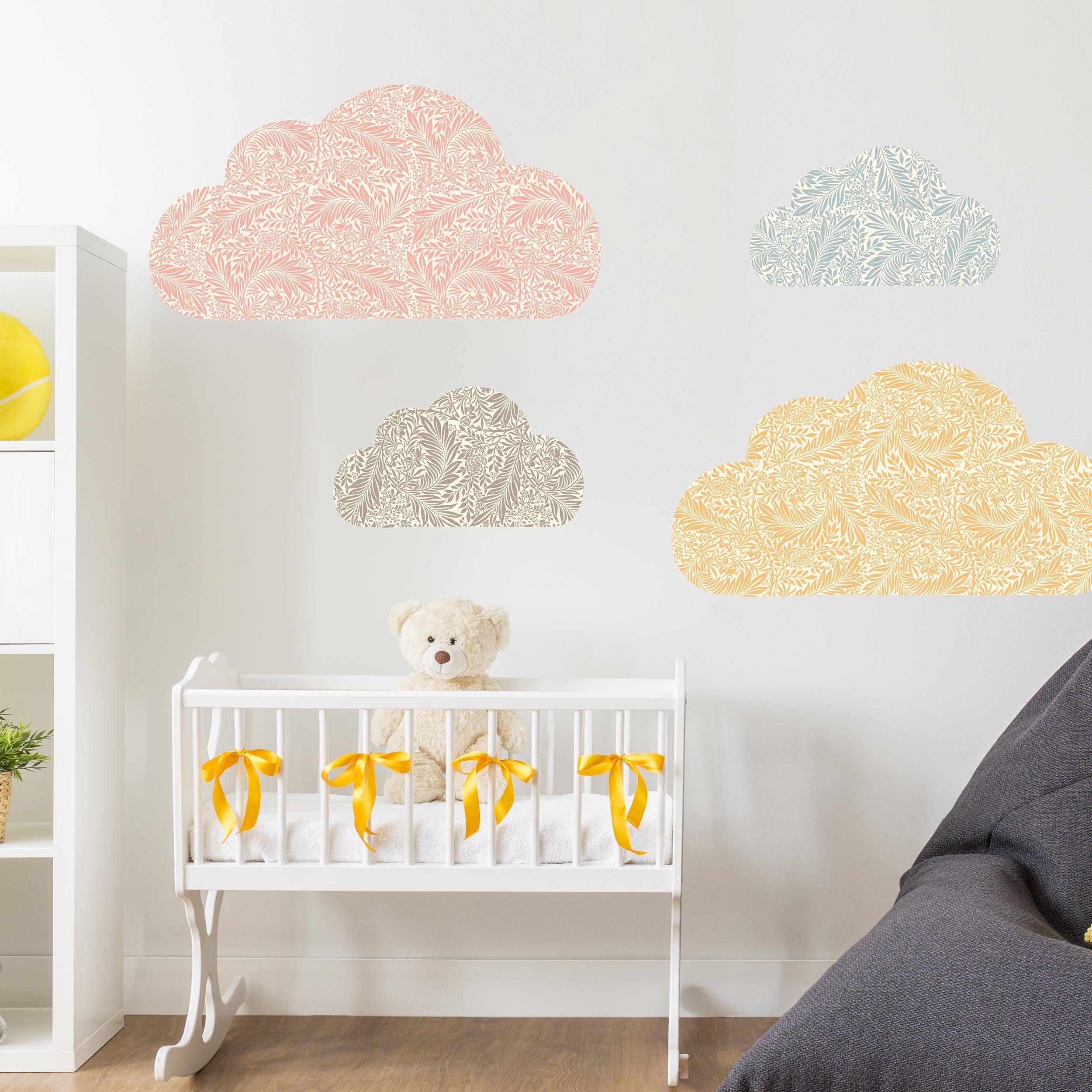 Wolken Aufkleber V285 für IKEA Bilderleiste